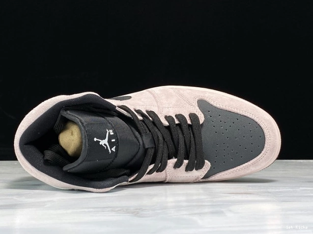 Powder Air Jordan BQ6472-602 Iridescent (W) Dirty Mid 1 0728